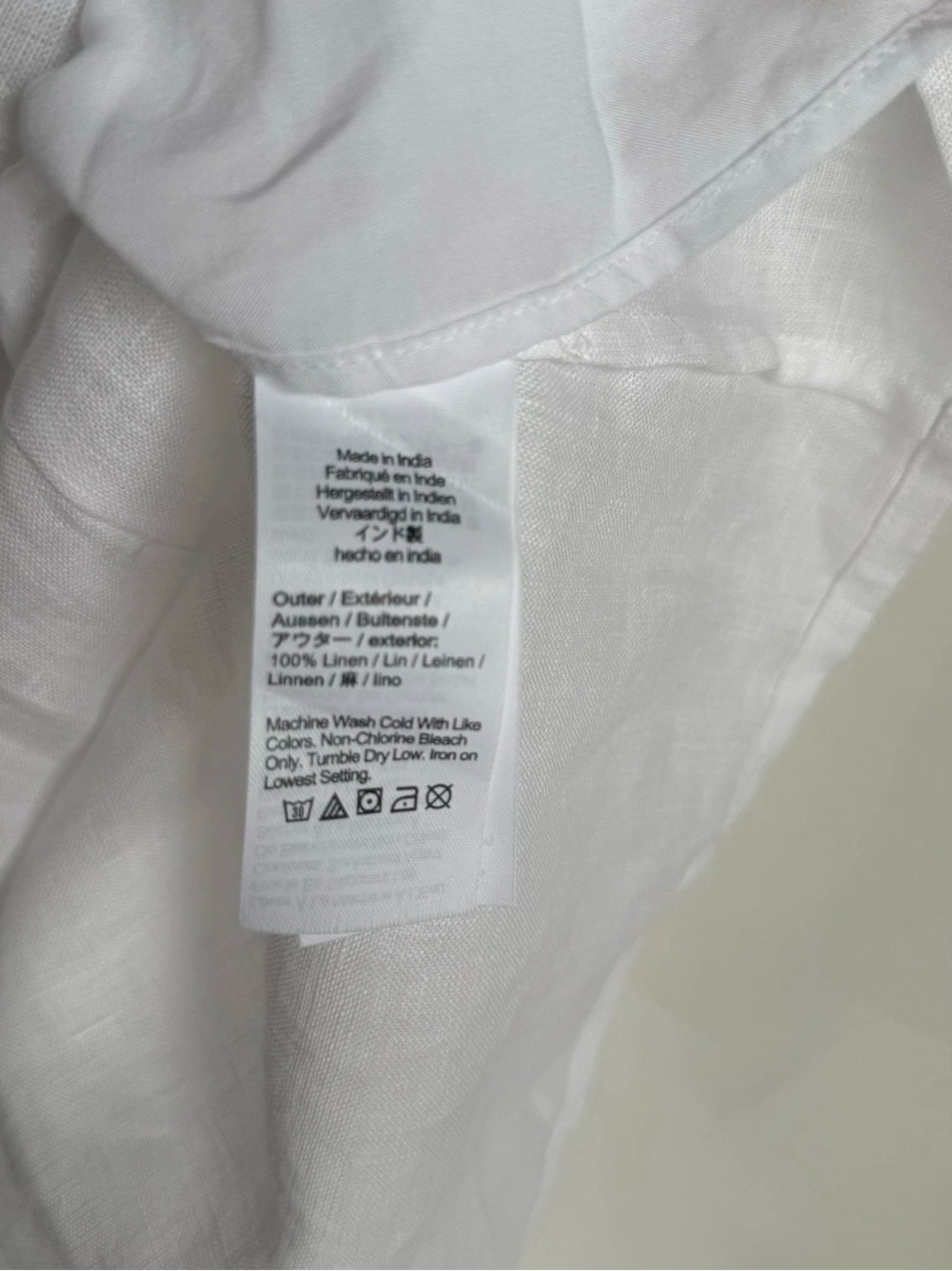 J. Crew White Sleeveless Seamed Linen Midi
Dress Medium - Picture 8 of 10